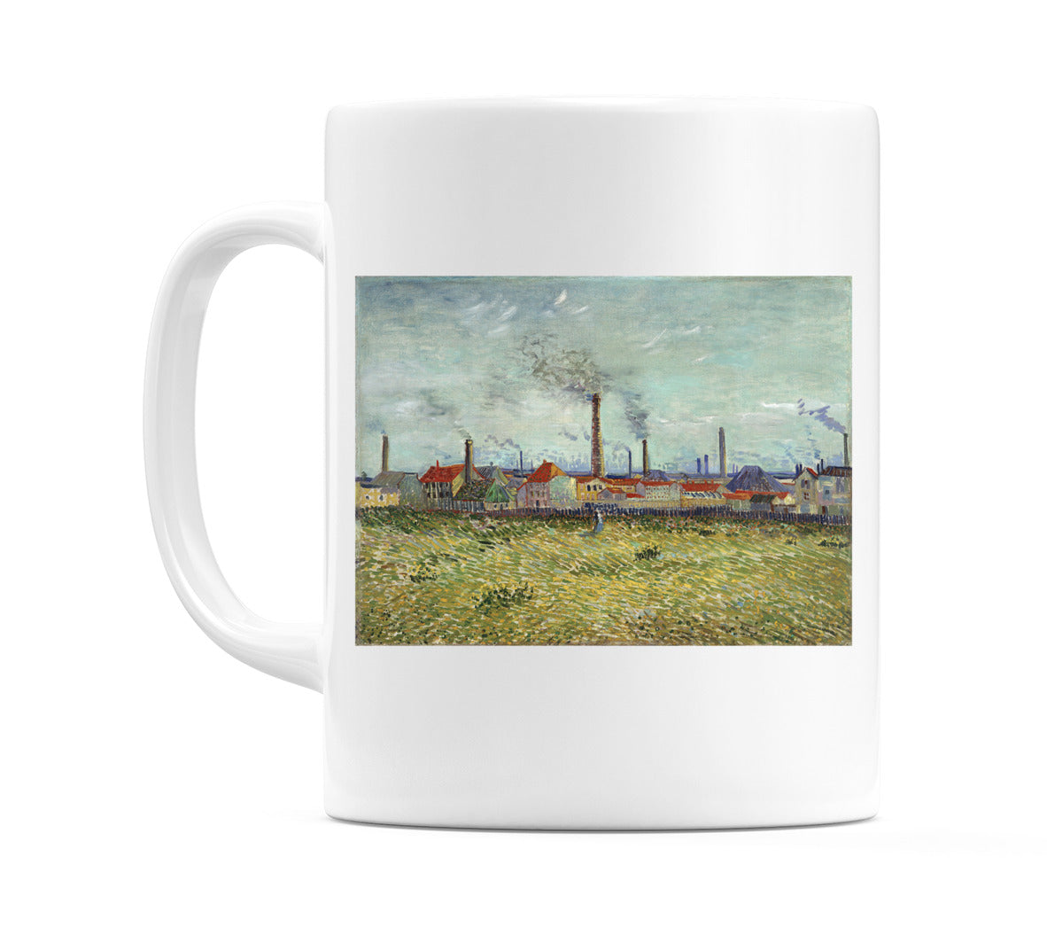 Factories at Clichy (1887)  Mug