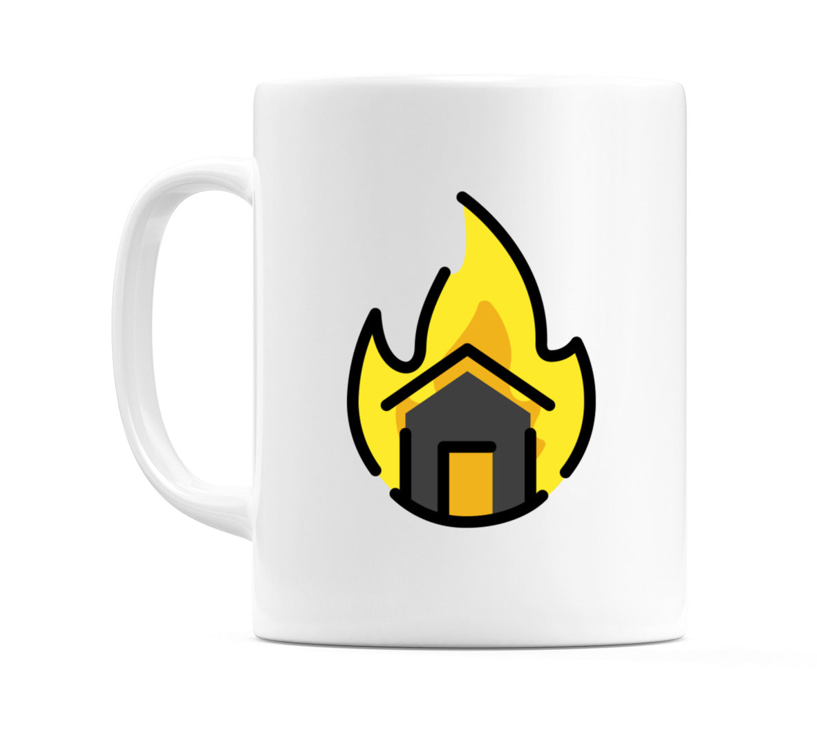 Structural Fire Emoji Mug