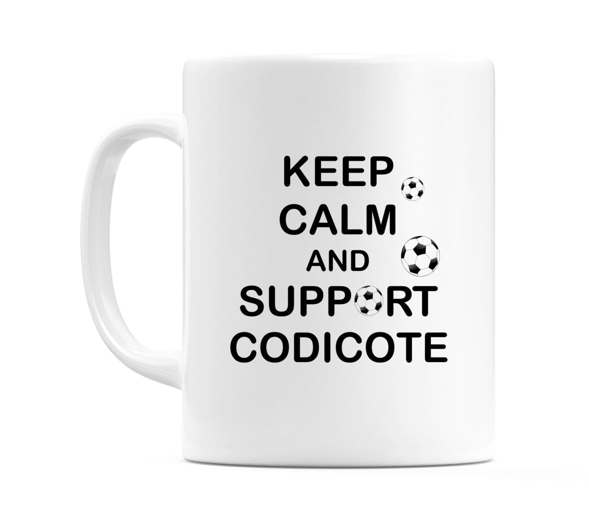 Keep Calm And Support Codicote Mug
