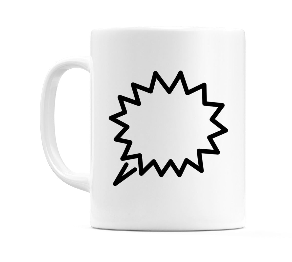Right Anger Bubble Emoji Mug
