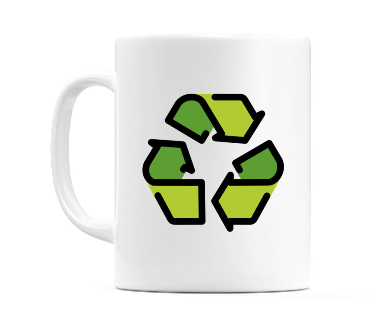 Recycling Symbol Emoji Mug