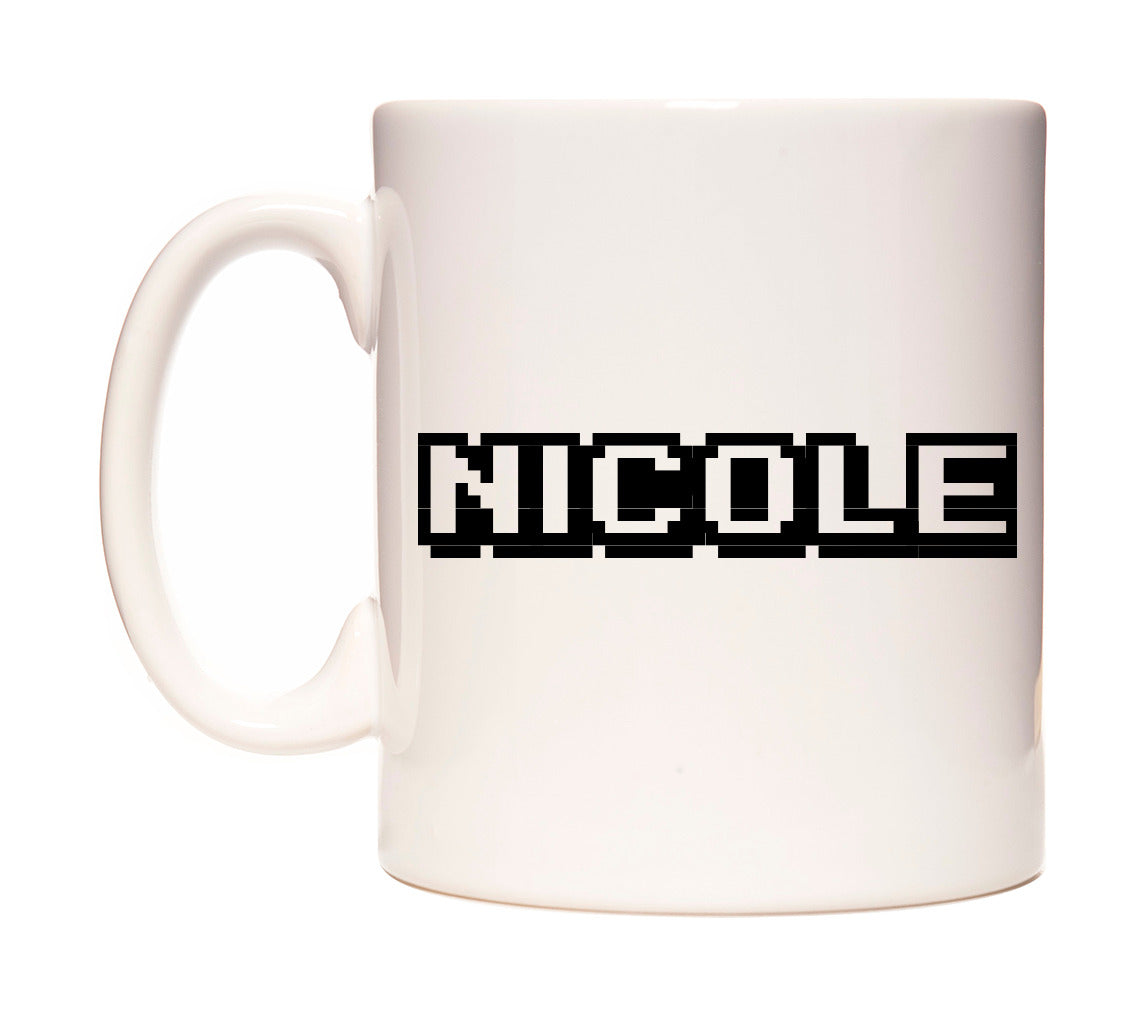 Nicole - Arcade Themed Mug