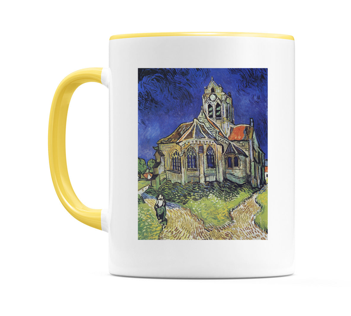 The Church at Auvers (1890) Mug