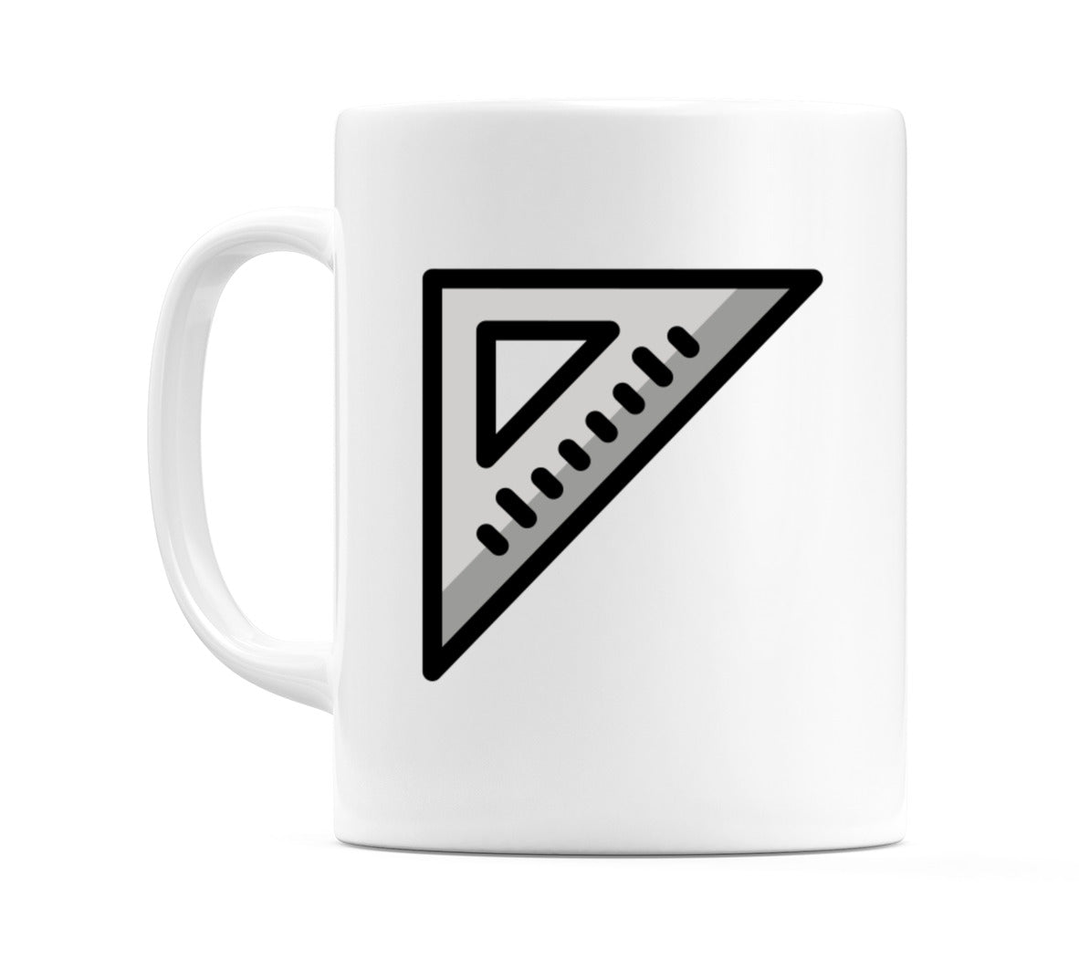Triangular Ruler Emoji Mug