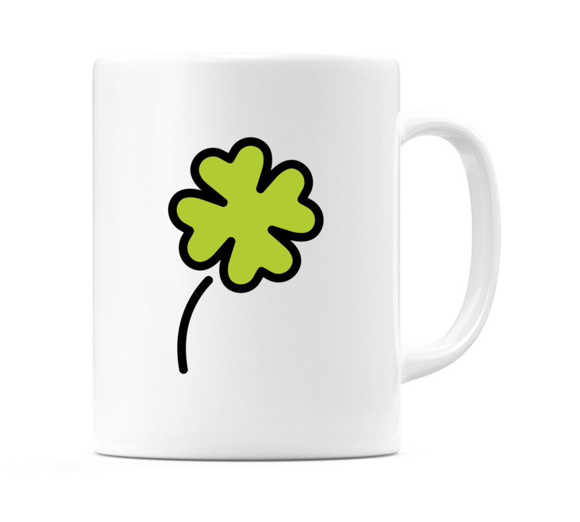 Four Leaf Clover Emoji Mug