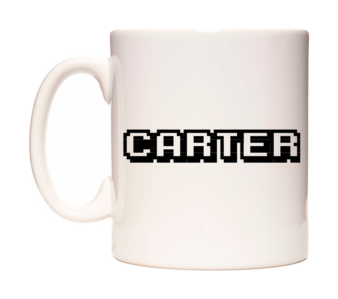 Carter - Arcade Themed Mug