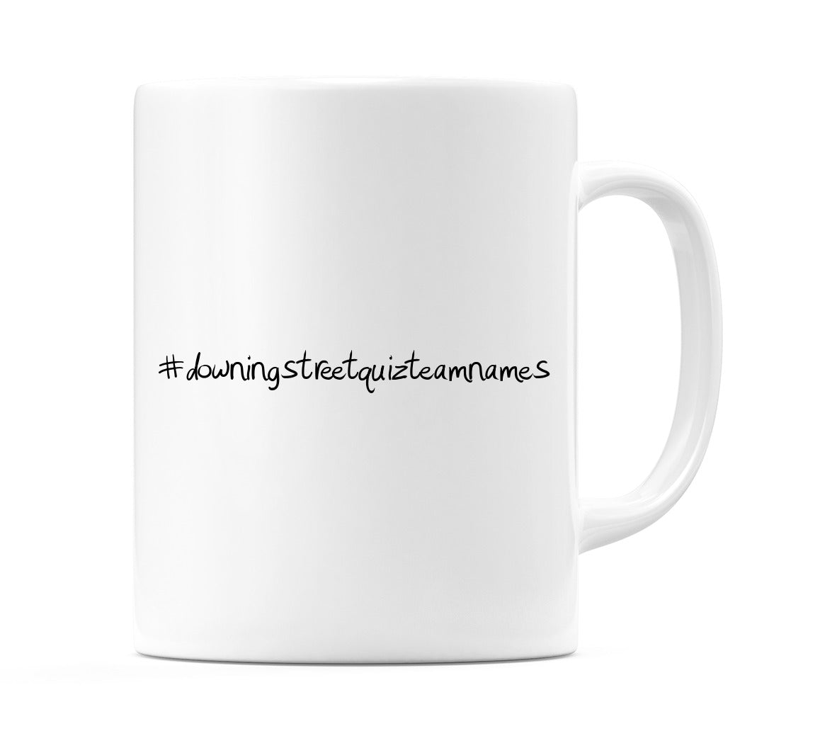 #downingstreetquizteamnames Mug