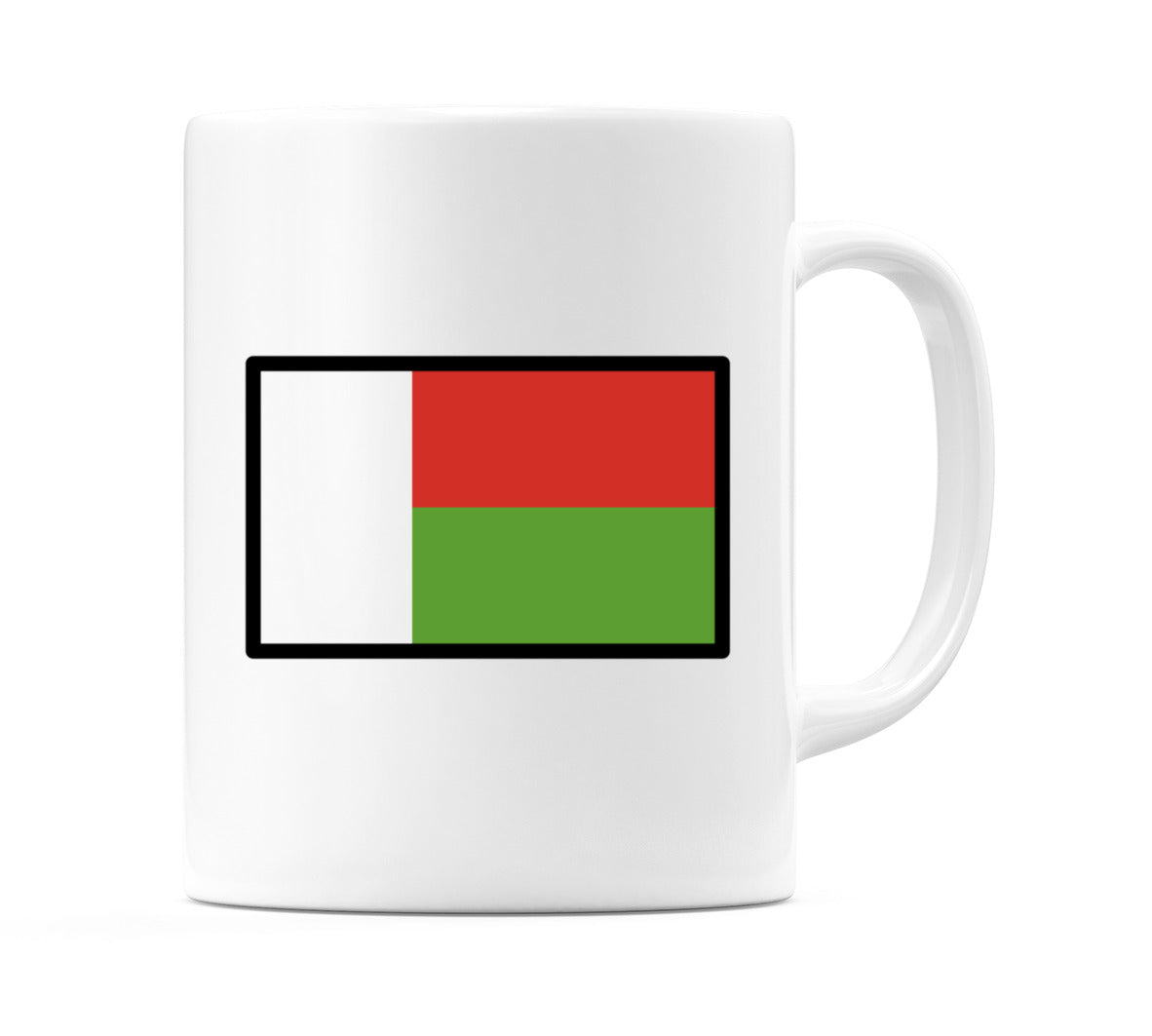 Madagascar Flag Emoji Mug