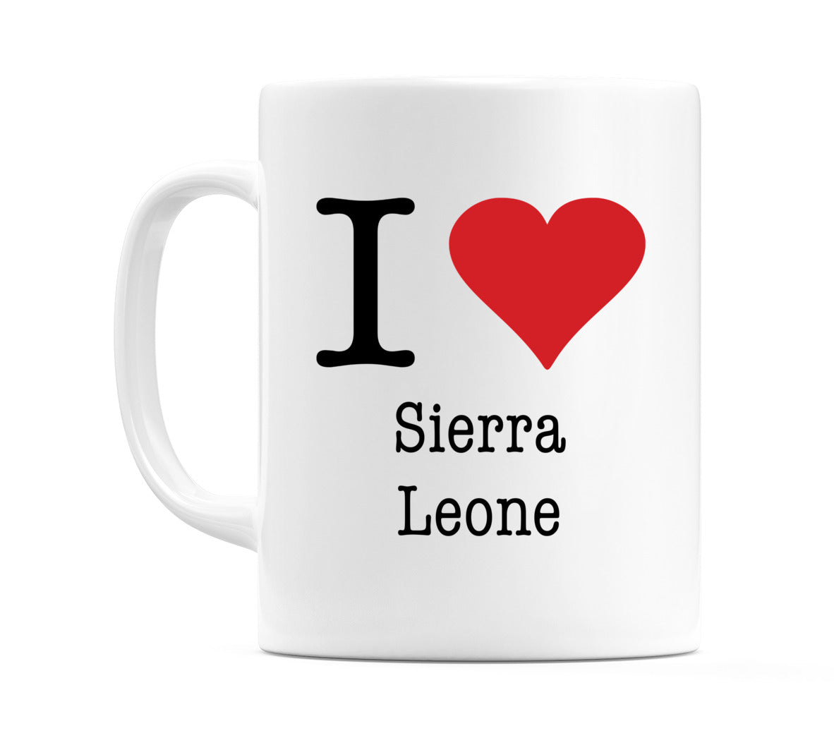 I Love Sierra Leone Mug