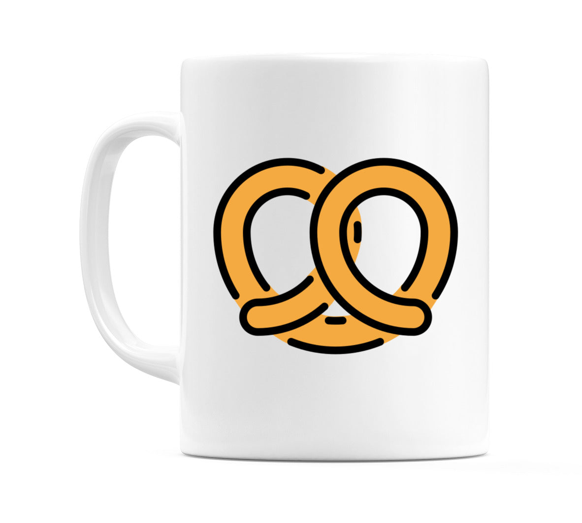Pretzel Emoji Mug