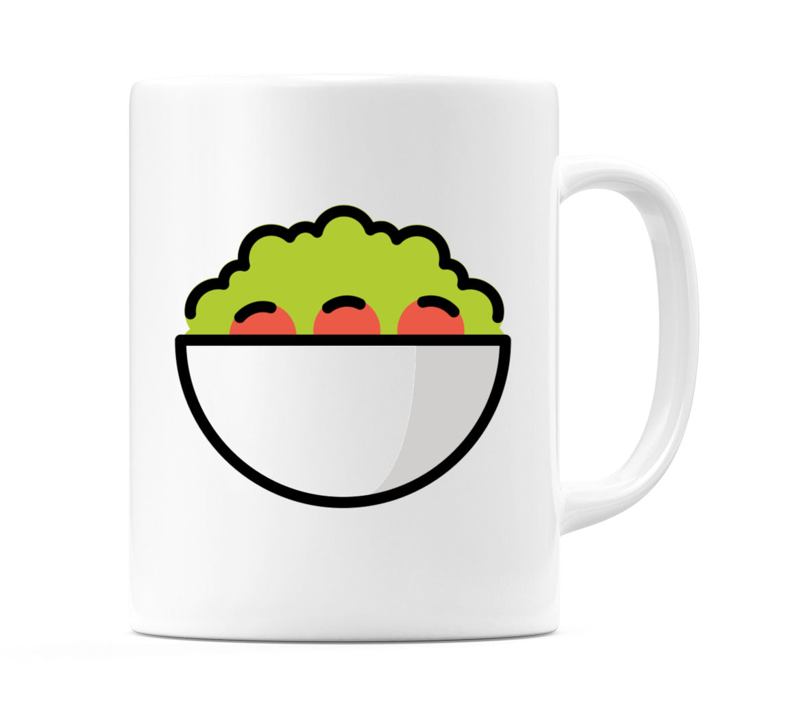 Green Salad Emoji Mug