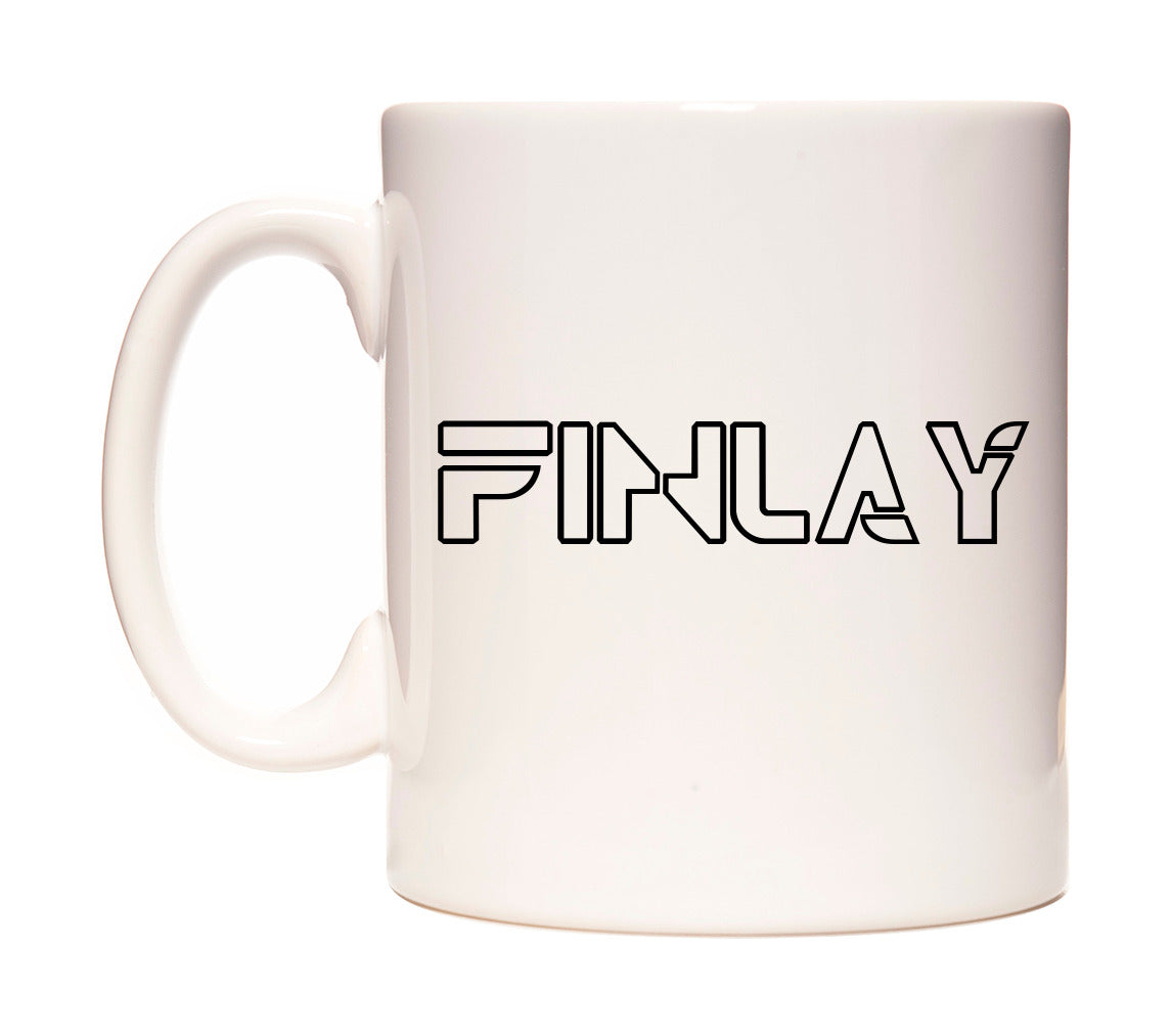 Finlay - Tron Themed Mug