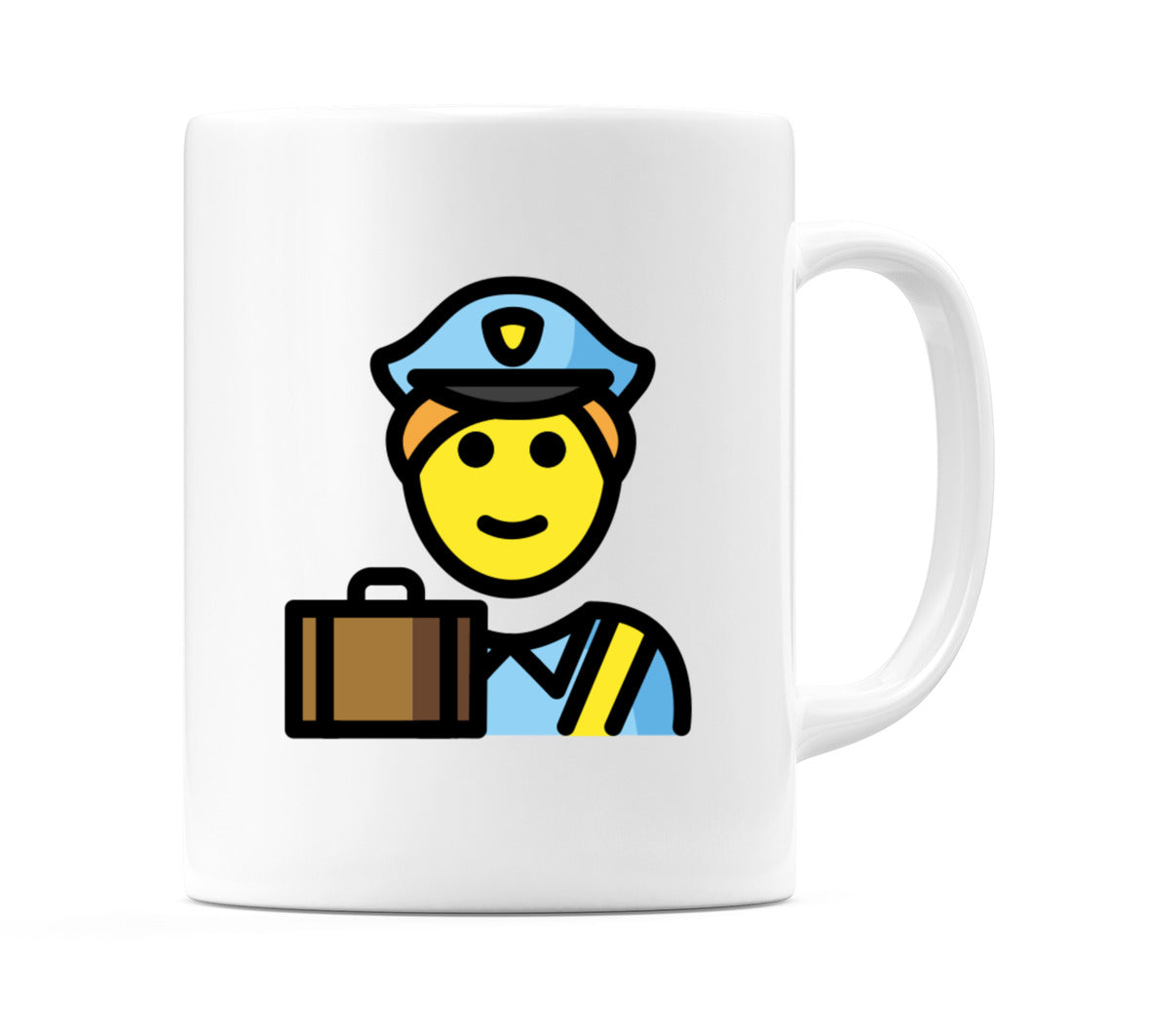 Customs Emoji Mug