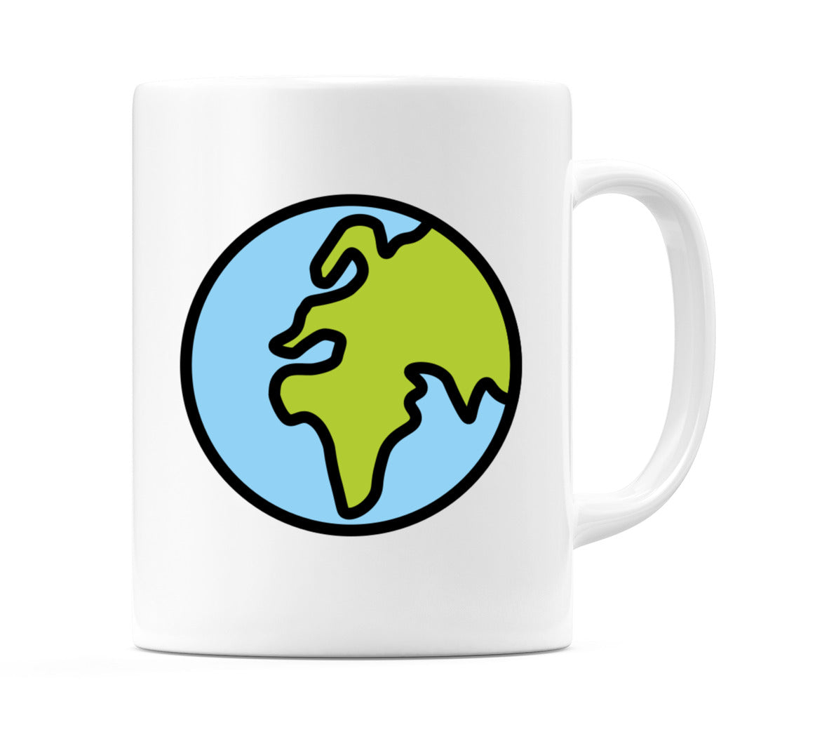 Globe Showing Europe-Africa Emoji Mug