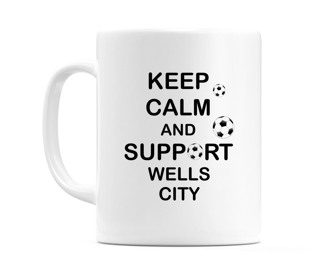 Keep Calm And Support Wells City Mug