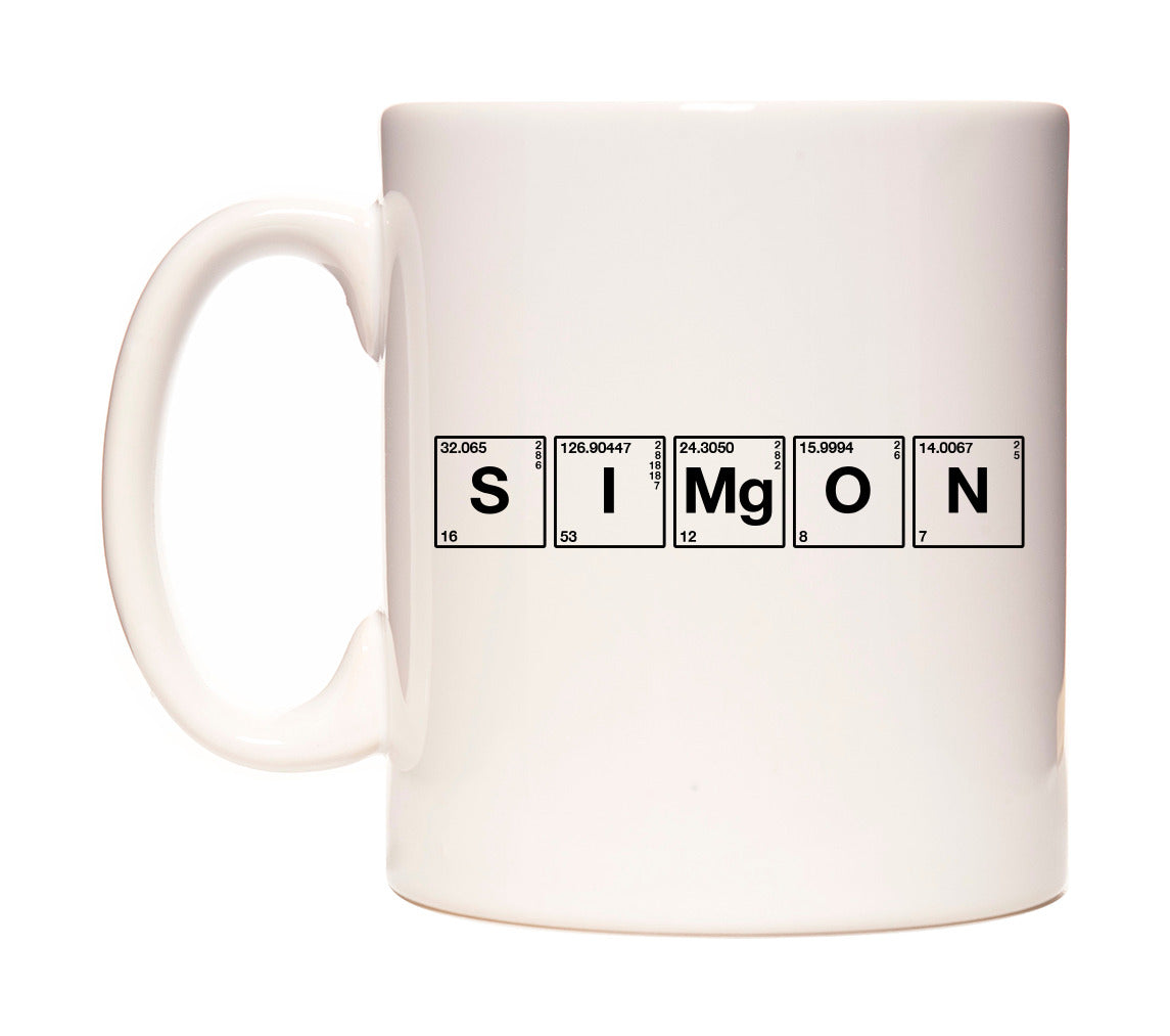 Simon - Chemistry Themed Mug