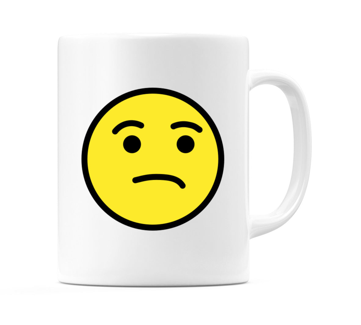 Unamused Face Emoji Mug