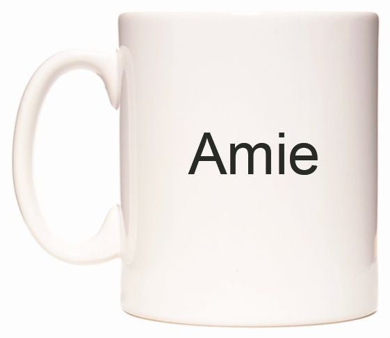 This mug features Amie