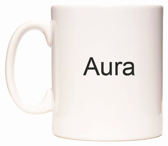 This mug features Aura