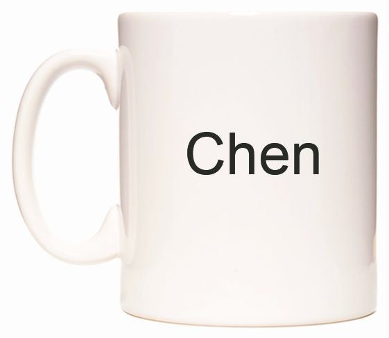 This mug features Chen
