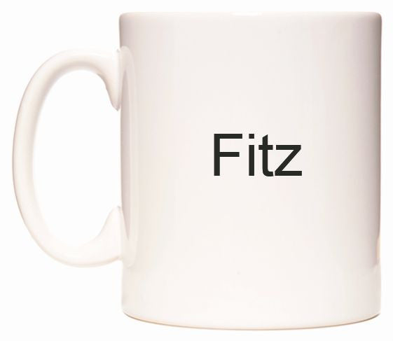 This mug features Fitz