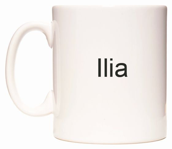 This mug features Ilia