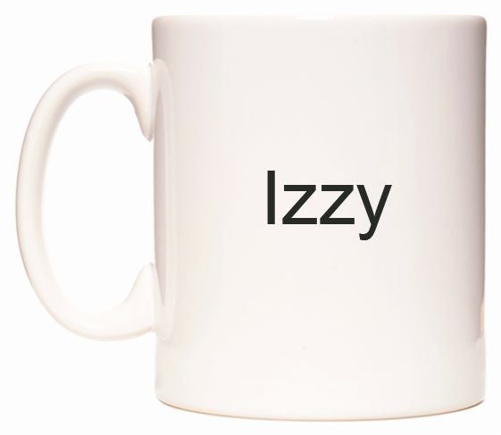 This mug features Izzy