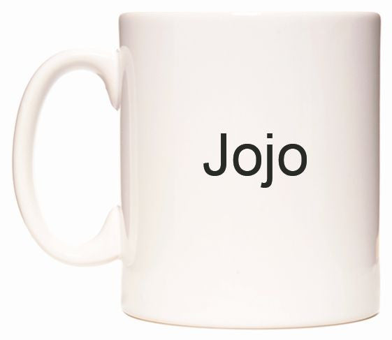 This mug features Jojo