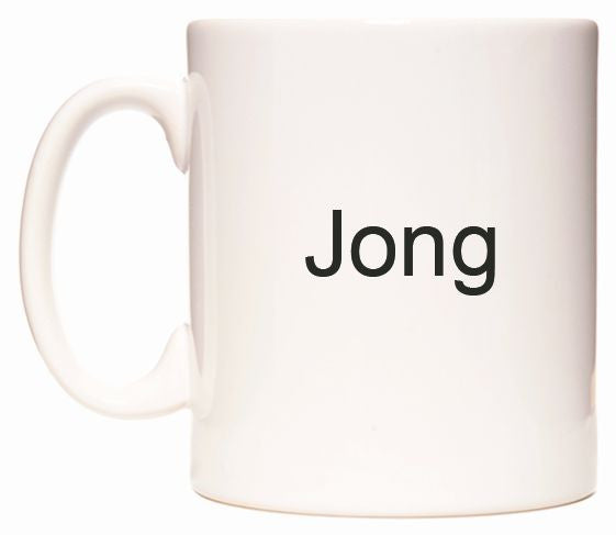 This mug features Jong