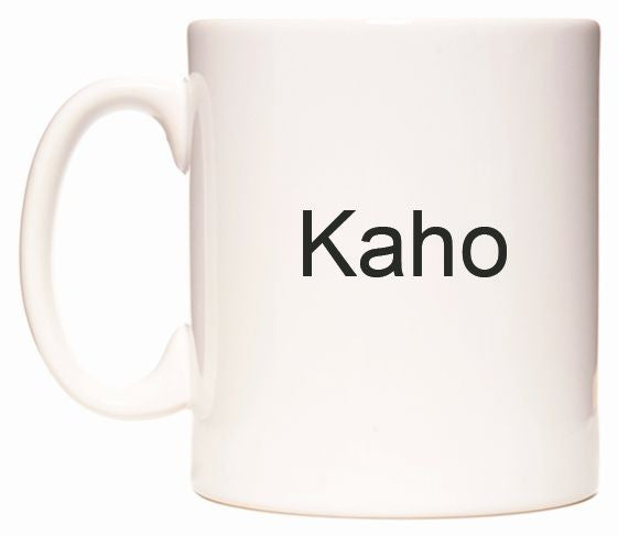 This mug features Kaho