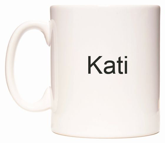 This mug features Kati