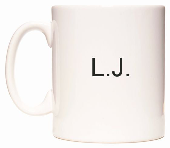 This mug features L.J.