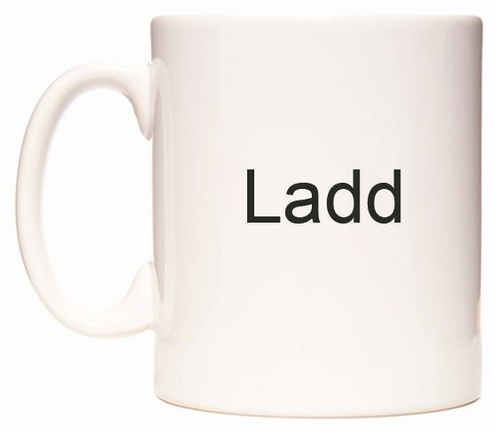 This mug features Ladd