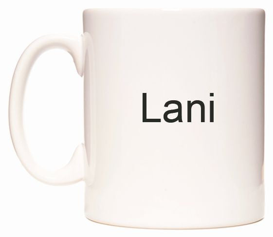 This mug features Lani