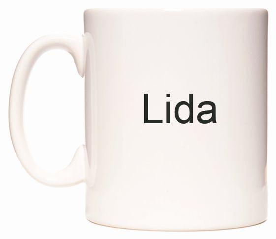 This mug features Lida