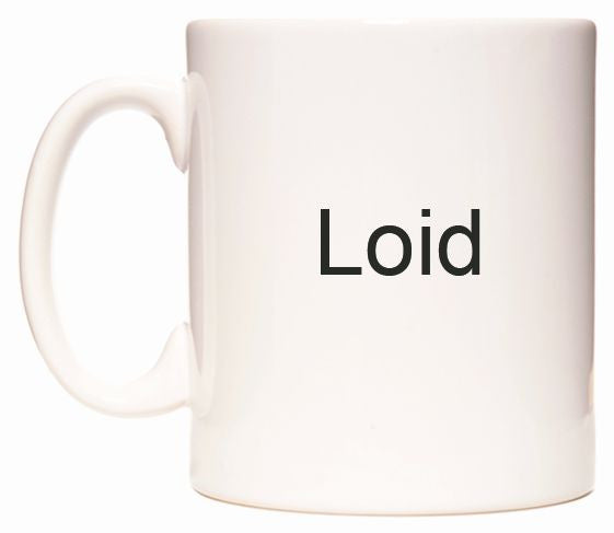 This mug features Loid