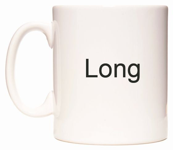This mug features Long