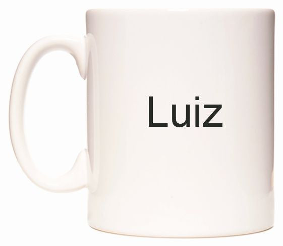 This mug features Luiz