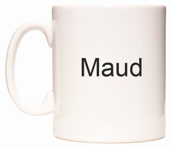 This mug features Maud