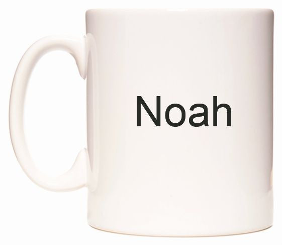 This mug features Noah