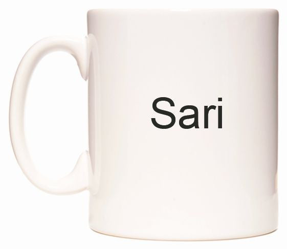 This mug features Sari