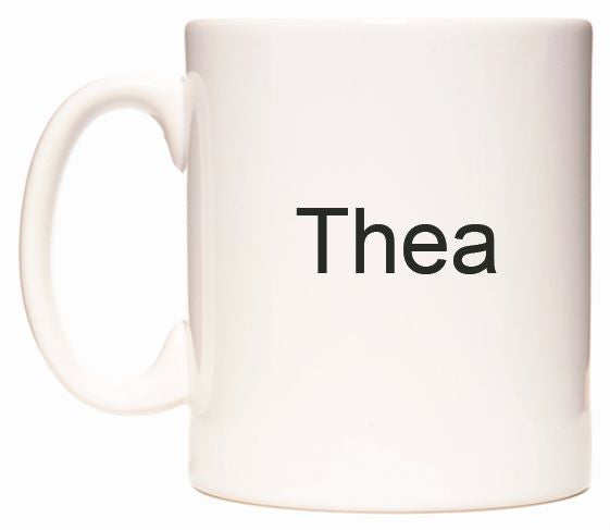 This mug features Thea