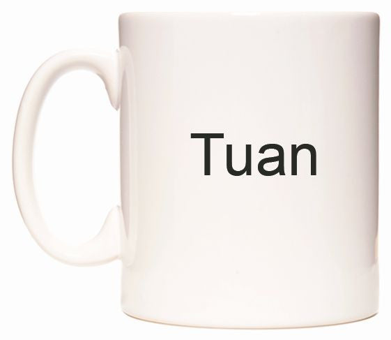 This mug features Tuan
