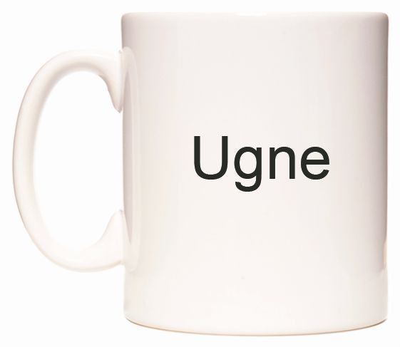 This mug features Ugne