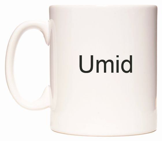 This mug features Umid