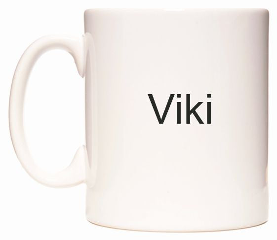 This mug features Viki