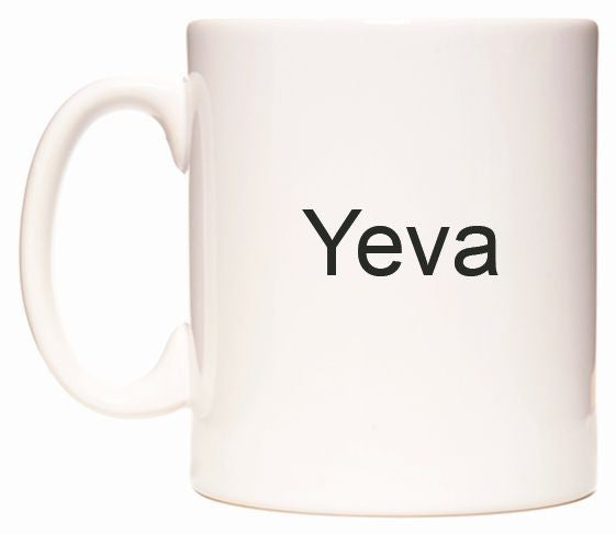 This mug features Yeva