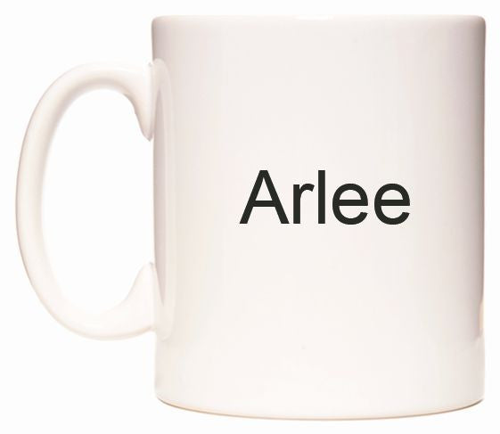 This mug features Arlee