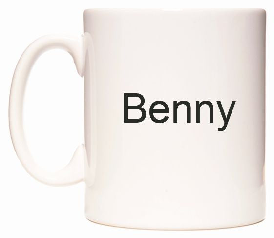 This mug features Benny