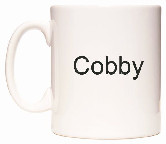 This mug features Cobby